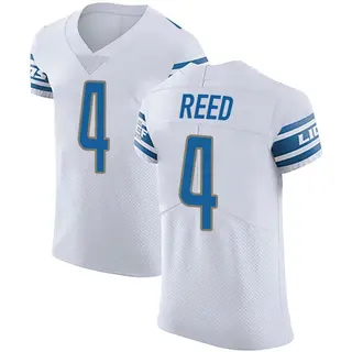 Elite Men's D.J. Reed Detroit Lions Nike Vapor Untouchable Jersey - White