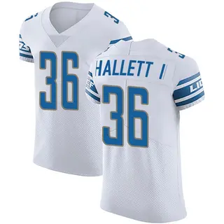 Elite Men's Erick Hallett II Detroit Lions Nike Vapor Untouchable Jersey - White