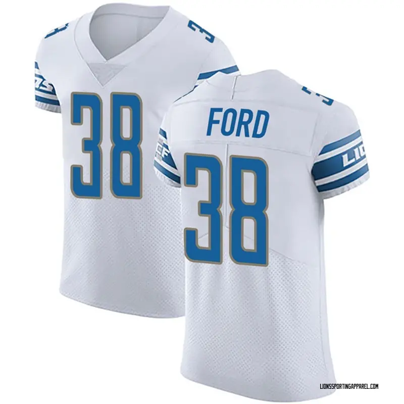 white detroit lions jersey