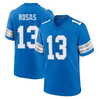 Game Men's Aldrick Rosas Detroit Lions Nike 2nd Jersey - Blue