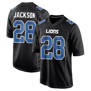 Game Men's Dan Jackson Detroit Lions Nike Carbon Fashion Jersey - Black