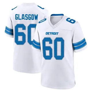 Game Men's Graham Glasgow Detroit Lions Nike 2nd Jersey - White