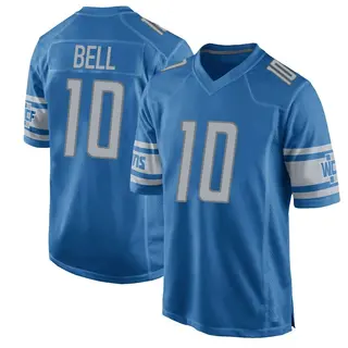 Game Men's Ronnie Bell Detroit Lions Nike Team Color Jersey - Blue
