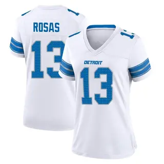 Game Women's Aldrick Rosas Detroit Lions Nike 2nd Jersey - White