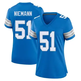 Game Women's Ben Niemann Detroit Lions Nike 2nd Jersey - Blue