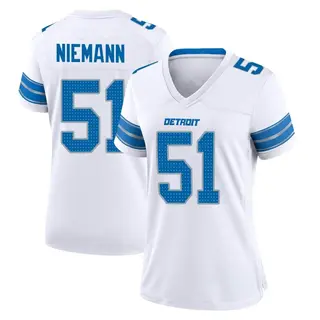 Game Women's Ben Niemann Detroit Lions Nike 2nd Jersey - White