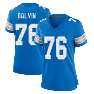 Game Women's Connor Galvin Detroit Lions Nike 2nd Jersey - Blue