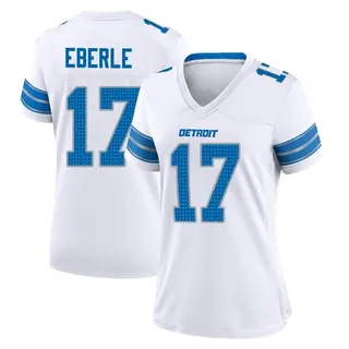 Game Women's Dominik Eberle Detroit Lions Nike 2nd Jersey - White
