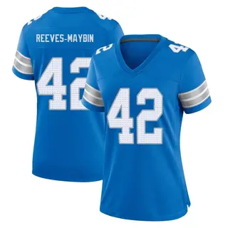 Game Women's Jalen Reeves-Maybin Detroit Lions Nike 2nd Jersey - Blue