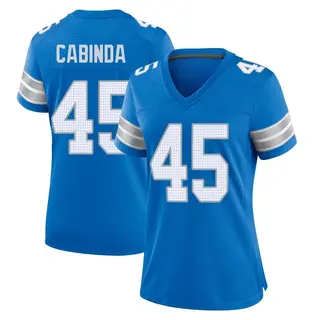 Game Women's Jason Cabinda Detroit Lions Nike 2nd Jersey - Blue
