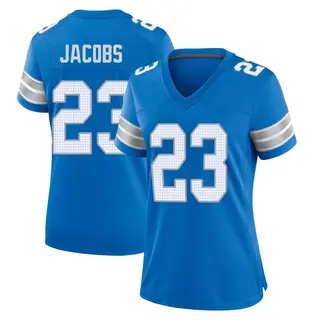 Game Women's Jerry Jacobs Detroit Lions Nike 2nd Jersey - Blue