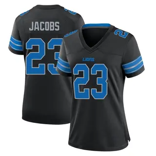 Game Women's Jerry Jacobs Detroit Lions Nike Alternate 2nd Jersey - Black