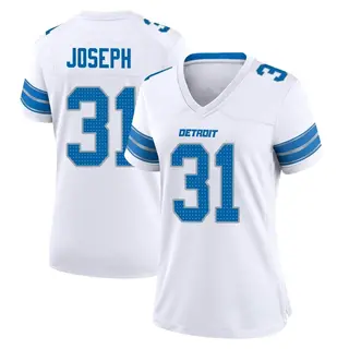 Game Women's Kerby Joseph Detroit Lions Nike 2nd Jersey - White