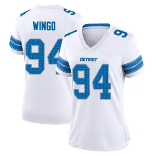 Game Women's Mekhi Wingo Detroit Lions Nike 2nd Jersey - White