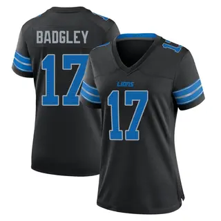 Game Women's Michael Badgley Detroit Lions Nike Alternate 2nd Jersey - Black