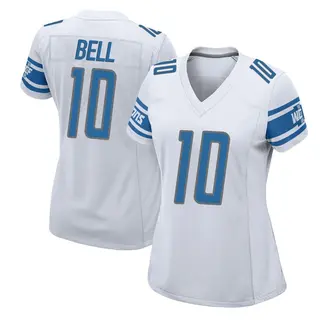 Game Women's Ronnie Bell Detroit Lions Nike Jersey - White