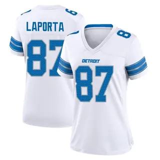 Game Women's Sam LaPorta Detroit Lions Nike 2nd Jersey - White