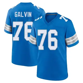 Game Youth Connor Galvin Detroit Lions Nike 2nd Jersey - Blue