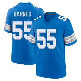 Game Youth Derrick Barnes Detroit Lions Nike 2nd Jersey - Blue