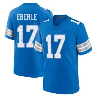 Game Youth Dominik Eberle Detroit Lions Nike 2nd Jersey - Blue