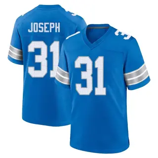 Game Youth Kerby Joseph Detroit Lions Nike 2nd Jersey - Blue