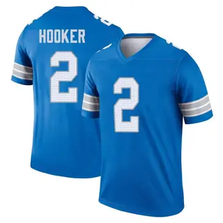 Legend Men's Hendon Hooker Detroit Lions Nike 2nd Jersey - Blue