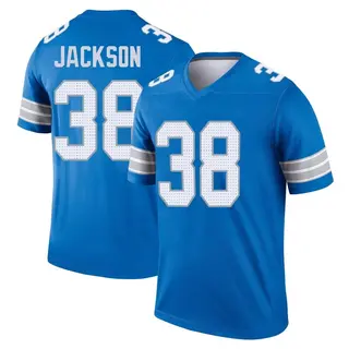 Legend Men's Justin Jackson Detroit Lions Nike 2nd Jersey - Blue