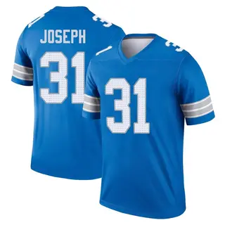 Legend Men's Kerby Joseph Detroit Lions Nike 2nd Jersey - Blue