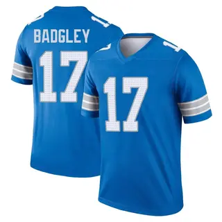 Legend Men's Michael Badgley Detroit Lions Nike 2nd Jersey - Blue