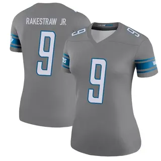 Legend Women's Ennis Rakestraw Jr. Detroit Lions Nike Color Rush Steel Jersey -