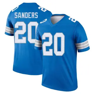 Legend Youth Barry Sanders Detroit Lions Nike 2nd Jersey - Blue