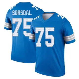 Legend Youth Colby Sorsdal Detroit Lions Nike 2nd Jersey - Blue