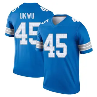 Legend Youth Isaac Ukwu Detroit Lions Nike 2nd Jersey - Blue