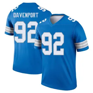 Legend Youth Marcus Davenport Detroit Lions Nike 2nd Jersey - Blue