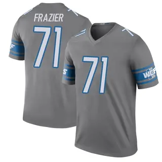 Legend Youth Miles Frazier Detroit Lions Nike Color Rush Steel Jersey -