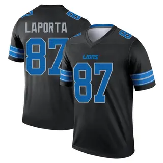 Legend Youth Sam LaPorta Detroit Lions Nike Jersey - Black