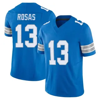 Limited Men's Aldrick Rosas Detroit Lions Nike Vapor F.U.S.E. 2nd Jersey - Blue
