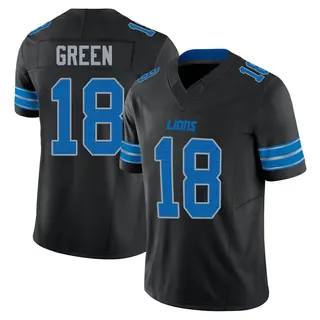 Limited Men's Antoine Green Detroit Lions Nike Alternate Vapor F.U.S.E. 2nd Jersey - Black