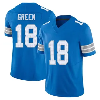 Limited Men's Antoine Green Detroit Lions Nike Vapor F.U.S.E. 2nd Jersey - Blue