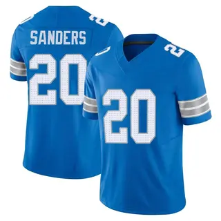 Limited Men's Barry Sanders Detroit Lions Nike Vapor F.U.S.E. 2nd Jersey - Blue