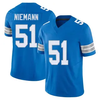 Limited Men's Ben Niemann Detroit Lions Nike Vapor F.U.S.E. 2nd Jersey - Blue