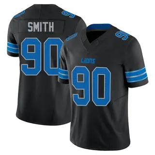 Limited Men's Chris Smith Detroit Lions Nike Alternate Vapor F.U.S.E. 2nd Jersey - Black