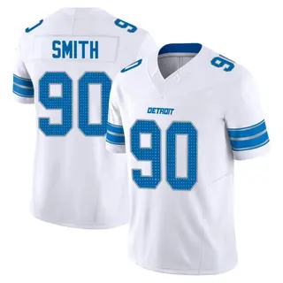 Limited Men's Chris Smith Detroit Lions Nike Vapor F.U.S.E. 2nd Jersey - White