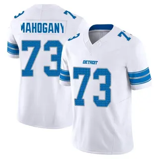 Limited Men's Christian Mahogany Detroit Lions Nike Vapor F.U.S.E. 2nd Jersey - White