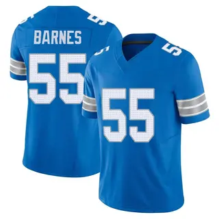 Limited Men's Derrick Barnes Detroit Lions Nike Vapor F.U.S.E. 2nd Jersey - Blue