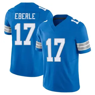 Limited Men's Dominik Eberle Detroit Lions Nike Vapor F.U.S.E. 2nd Jersey - Blue