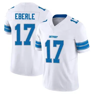 Limited Men's Dominik Eberle Detroit Lions Nike Vapor F.U.S.E. 2nd Jersey - White