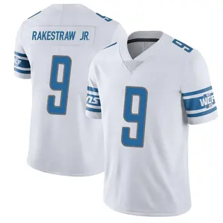 Limited Men's Ennis Rakestraw Jr. Detroit Lions Nike Vapor Untouchable Jersey - White