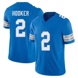 Limited Men's Hendon Hooker Detroit Lions Nike Vapor F.U.S.E. 2nd Jersey - Blue