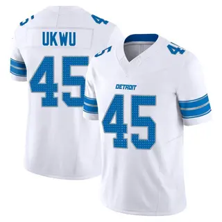 Limited Men's Isaac Ukwu Detroit Lions Nike Vapor F.U.S.E. 2nd Jersey - White
